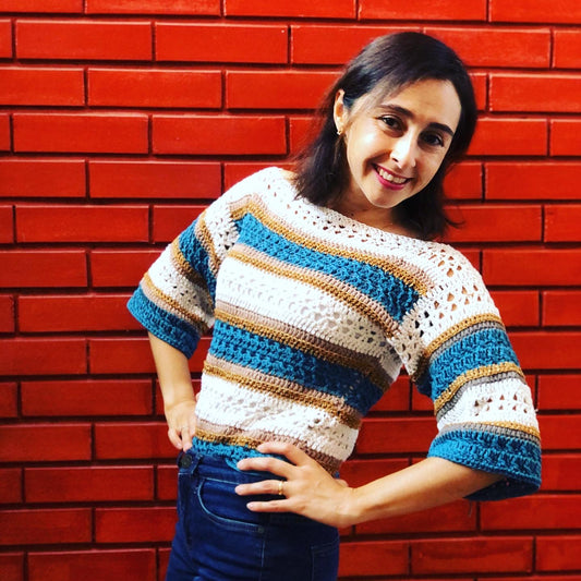 Patrón Sweater Little Shine