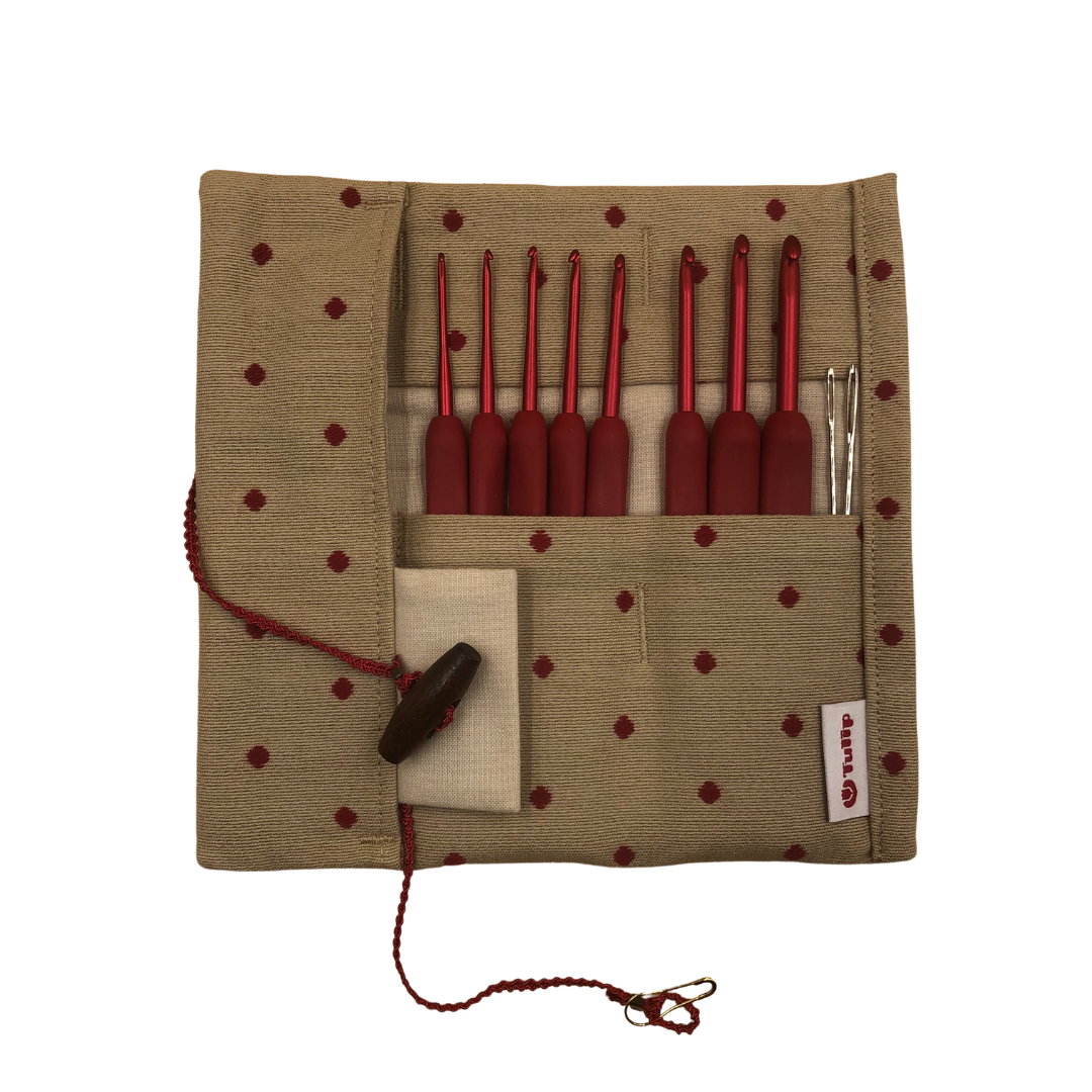 Set Crochet Etimo Red