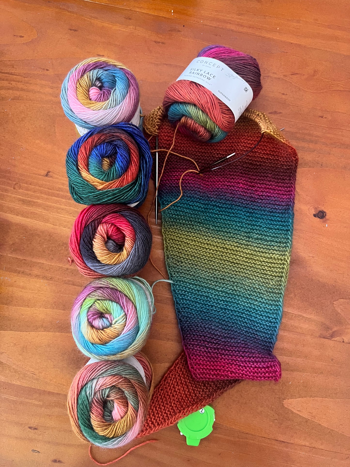 Silky Lace Rainbow