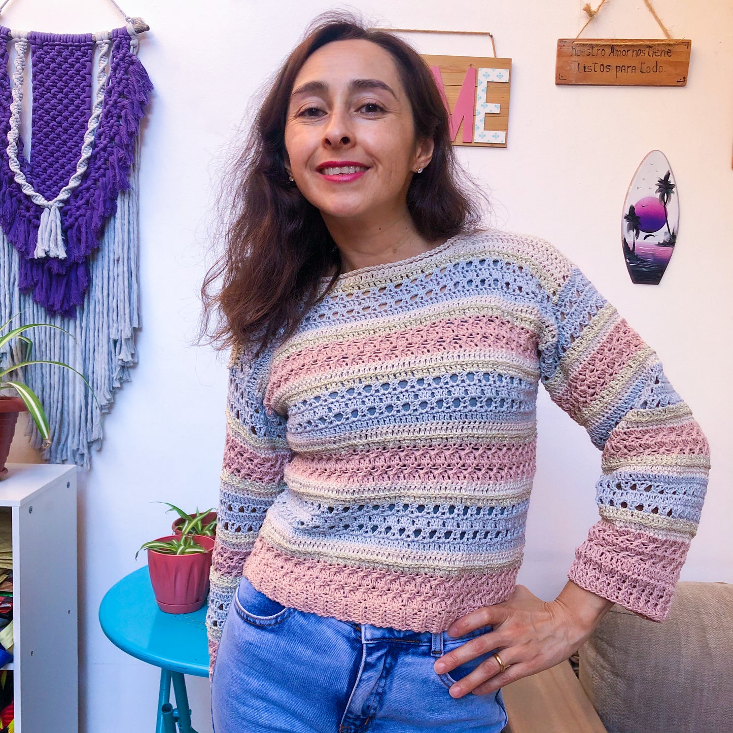 Patrón Sweater Little Shine