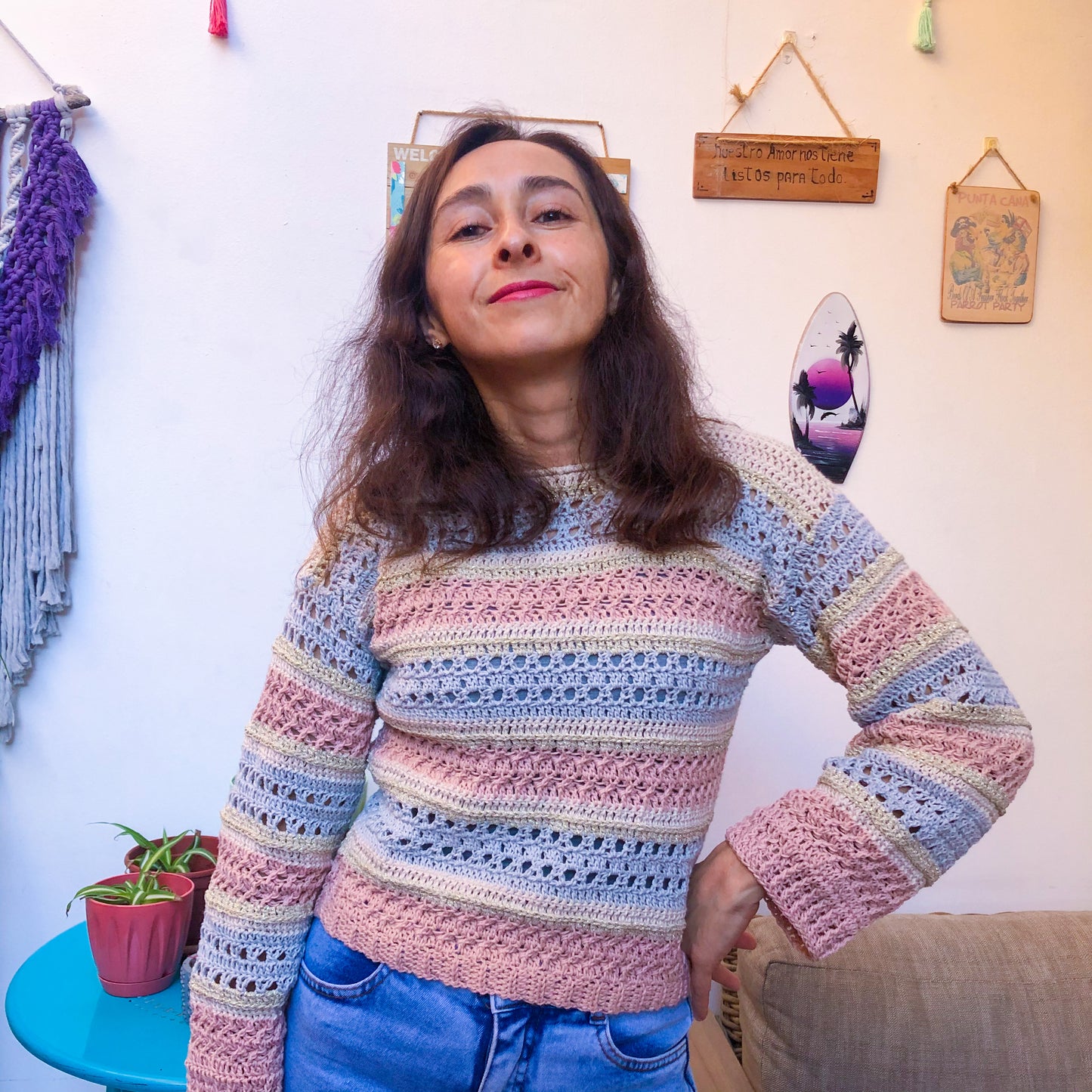 Patrón Sweater Little Shine