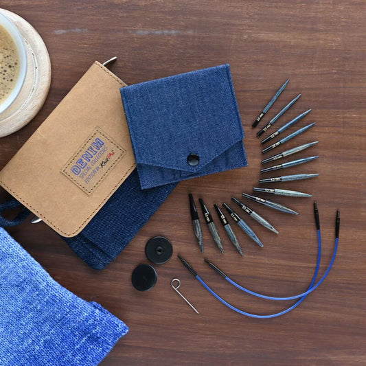 Set de palillos intercambiables Denim 5 cm