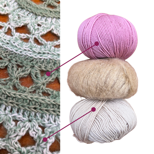 Kit Pañuelo Jacarandá - Palo rosa